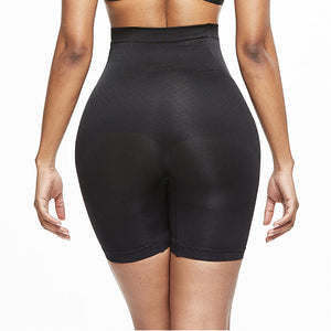 Women's Black High Waist Tummy Control Shapewear Waist Trimmer Girdle Slimming Body Shapewear Corset - GIRL BODY LUX