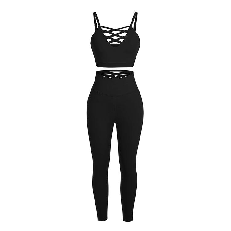 Women Three Yoga Suit Set High Waist Yoga Pants Long Sleeve Crop Top Hoodie Plain Tracksuit - GIRL BODY LUX